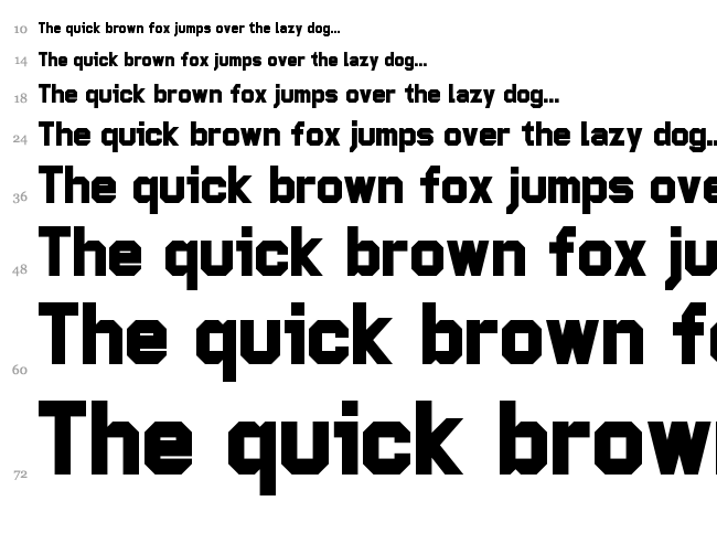 Pop Warner font waterfall
